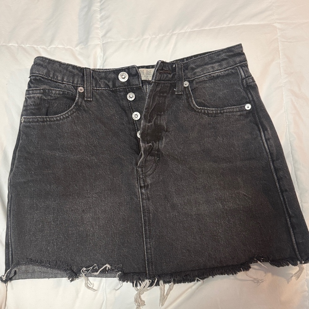 We The Free Denim Skirt